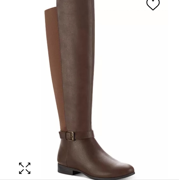 Style & Co. Shoes - Style & Co Kimmball Over-the-Knee Boots Dark Brown -8.5